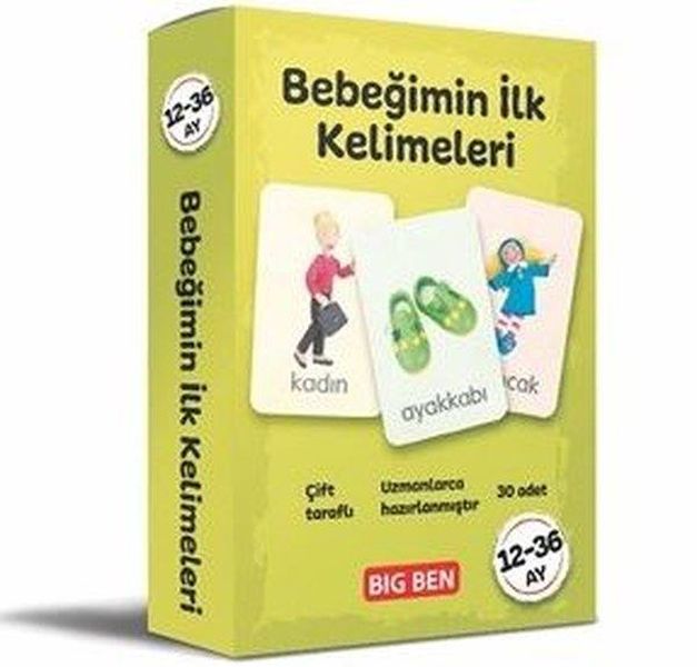Bebeğimin İlk Kelimeleri Kartları 12 36 Ay