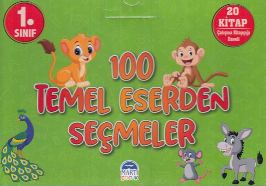 100 Temel Eserden Seçmeler 1. Sınıf 20 Kitap