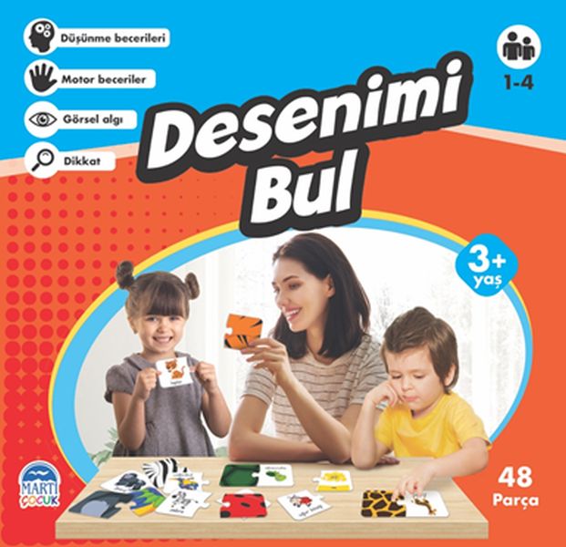 Desenimi Bul Eğitici Yapboz 3 Yaş