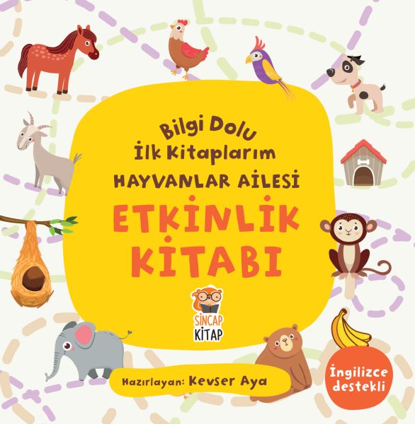 Etkinlik Kitabı Bilgi Dolu İlk Kitaplarım Hayvanlar Ailesi