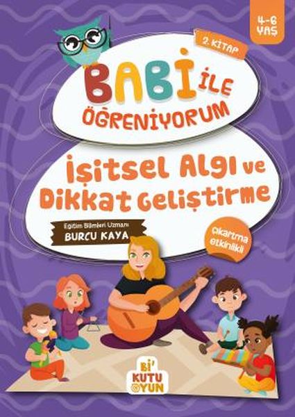 İşitsel Algı ve Dikkat Geliştirme Babi İle Öğreniyorum 2. Kitap