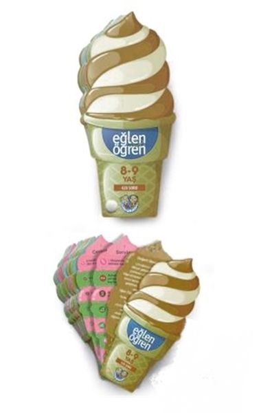 Eğlen Öğren Ice Cream 420 Soru 8 9 Yaş