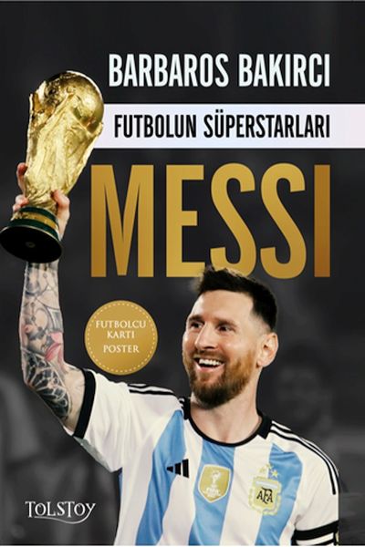 Messi Futbolun Süperstarları Futbolcu Kartı Poster