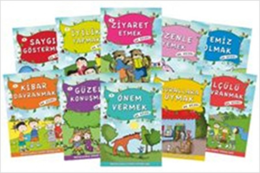 Masallarla Görgü Kuralları Set 10 Kitap