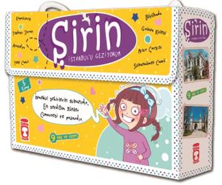 Şirin İstanbul'u Geziyorum 01 Set 5 Kitap Takım