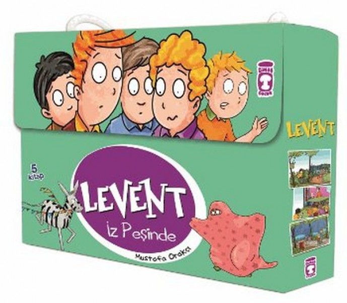 Levent İz Peşinde 01 Set 5 Kitap Takım