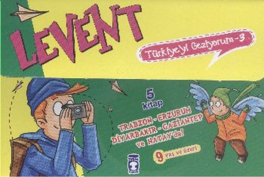 Levent Türkiye'yi Geziyorum 3 5 Kitap Takım