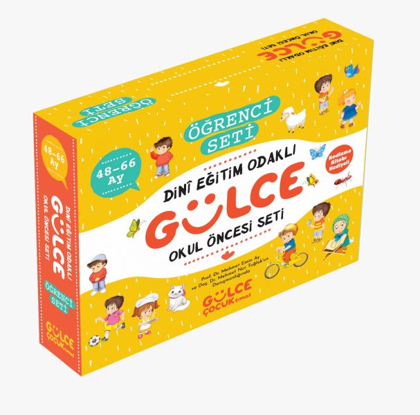 Dini Eğitim Odaklı Gülce Okul Öncesi Seti Öğrenci Seti