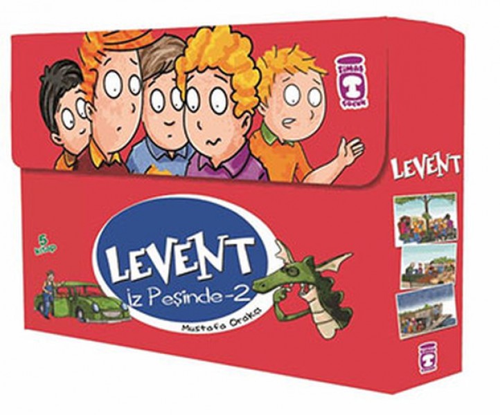 Levent İz Peşinde 02 Set 5 Kitap Takım