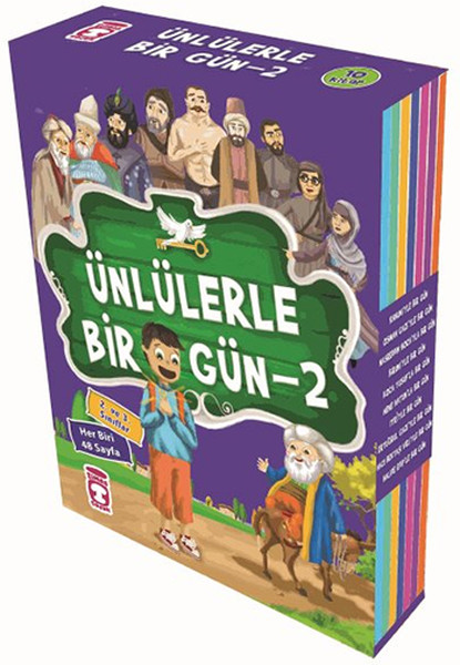 Ünlülerle Bir Gün 2 Seti 10 Kitap Takım