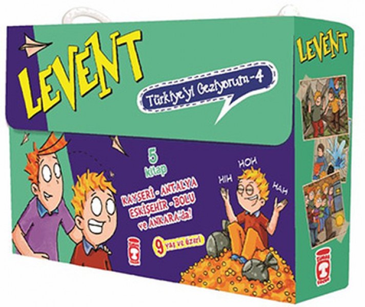 Levent Türkiye'yi Geziyorum 4 5 Kitap Takım