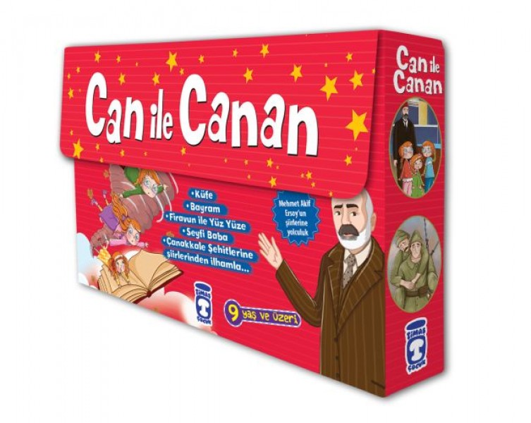 Can İle Canan Mehmet Akifi Seviyoruz Set 5 Kitap