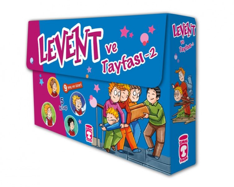 Levent ve Tayfası 02 Set 5 Kitap Takım
