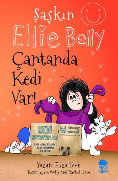 Şaşkın Ellie Belly Çantanda Kedi Var