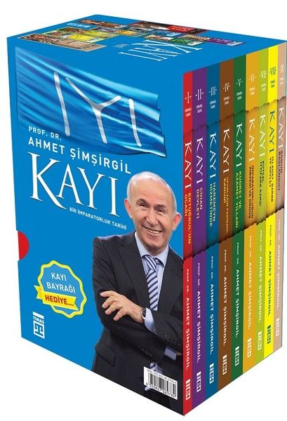 Osmanlı Tarihi Kayı Seti 9 Kitap Kayı Bayrağı Hediyeli