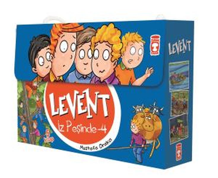 Levent İz Peşinde 04 Set 5 Kitap Takım