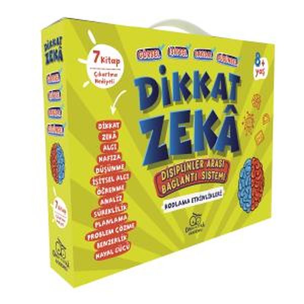 Dikkat Zeka 2. Sınıf Seti 8 Yaş 7 Kitap