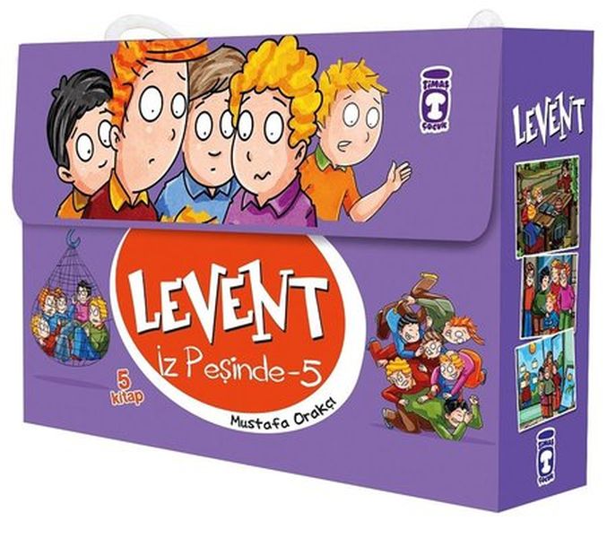 Levent İz Peşinde 05 Set 5 Kitap Takım