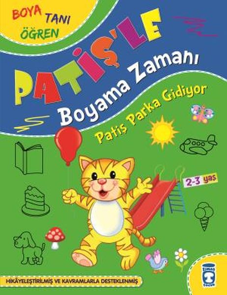 Patiş Parka Gidiyor Patişle Boyama Zamanı
