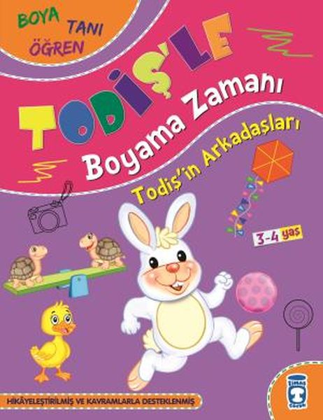 Todişin Arkadaşları Todişle Boyama Zamanı