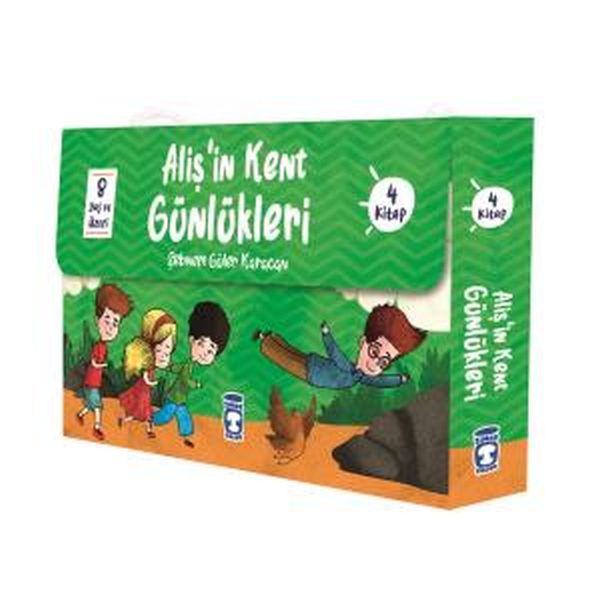 Alişin Kent Günlükleri Set 4 Kitap