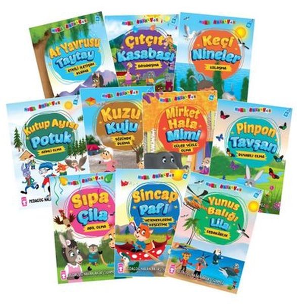 Mini Masallar 5 Seti 10 Kitap Takım