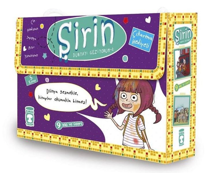 Şirin Dünyayı Geziyorum 2 Set 5 Kitap