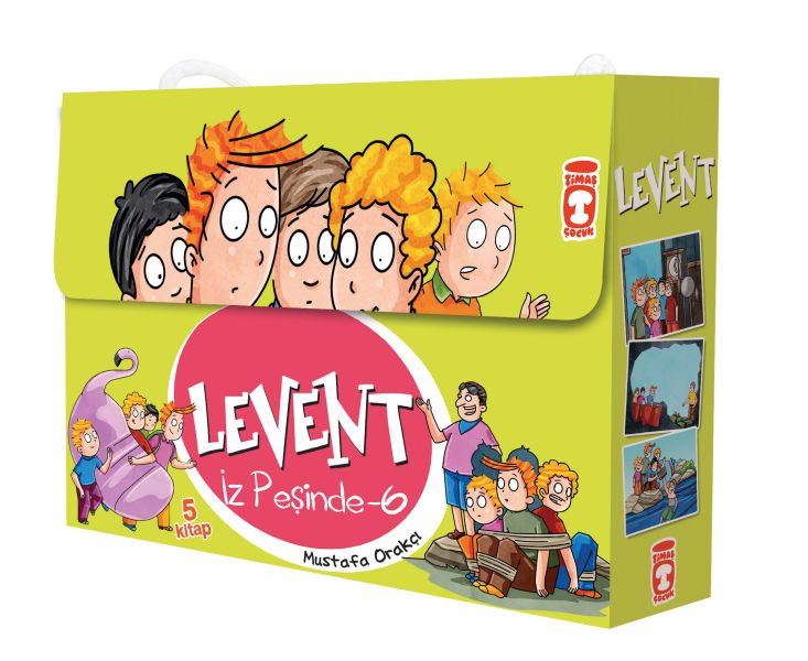 Levent İz Peşinde 06 Set 5 Kitap Takım