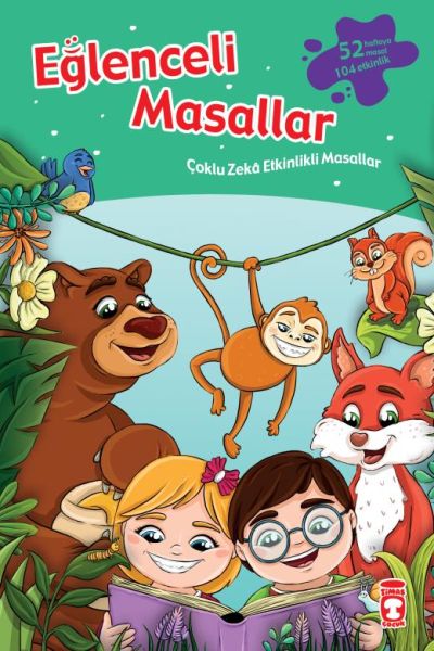 Eğlenceli Masallar 52 Masal 104 Etkinlik Çoklu Zeka Etkinlikli Masallar