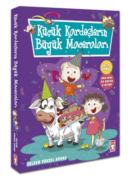 Küçük Kardeşlerin Büyük Maceraları Seti 5 Kitap