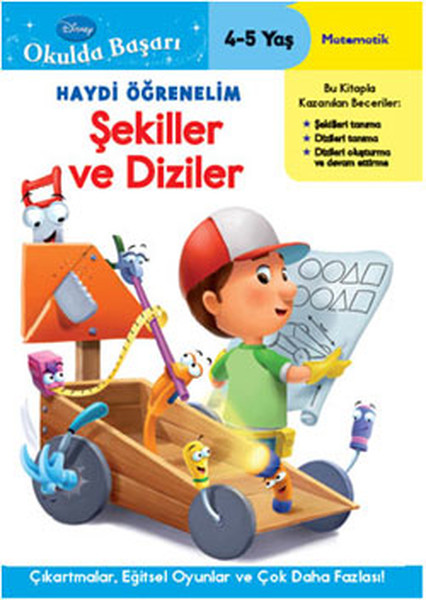 Okulda Başarı 01 Haydi Öğrenelim Şekiller ve Diziler 4 5 Yaş