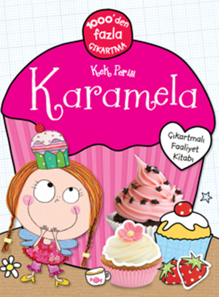 Kek Perisi Karemela Çıkartmalı Faaliyet Kitabı