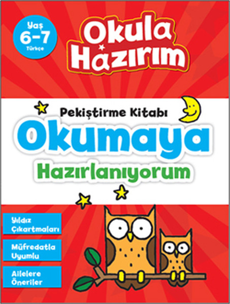 6 7 Yaş Türkçe Pekiştirme Kitabı Okumaya Hazırlanıyorum Okula Hazırım