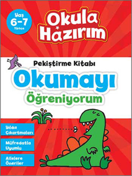 6 7 Yaş Türkçe Pekiştirme Kitabı Okumayı Öğreniyorum Okula Hazırım