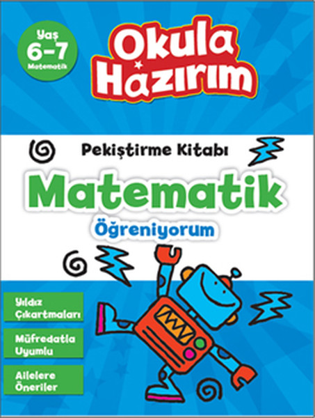 6 7 Yaş Matematik Pekiştirme Kitabı Matematik Öğreniyorum Okula Hazırım
