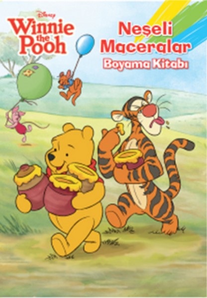 Winnie The Pooh Neşeli Maceralar Boyama Kitabı