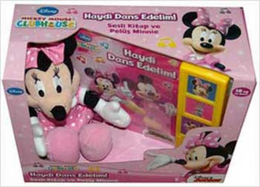 Disney Mmch Haydi Dans Edelim Sesli Kitap ve Pelüş Minnie