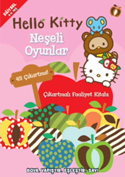Hello Kitty Neşeli Oyunlar Çıkartmalı Faaliyet Kitabı