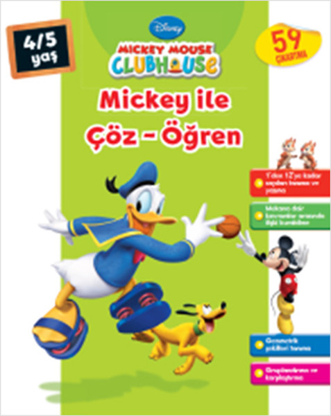 Mickey ile Çöz Öğren 4 5 Yaş