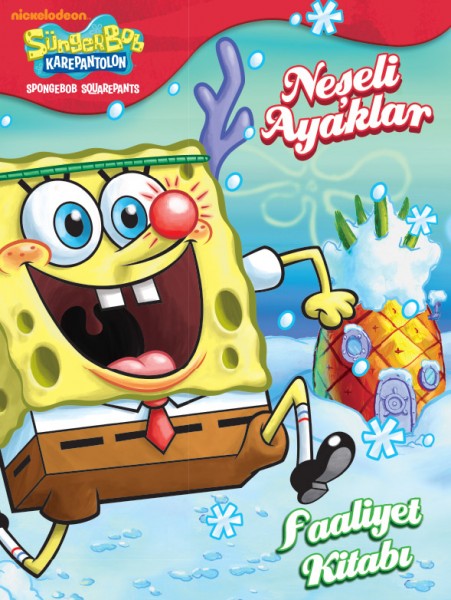 Süngerbob Karepantolon Neşeli Ayaklar Faaliyet Kitabı