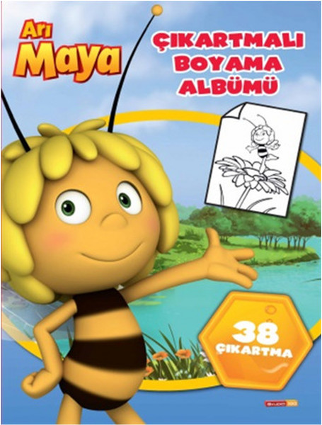 Arı Maya Çıkartmalı Boyama Albümü