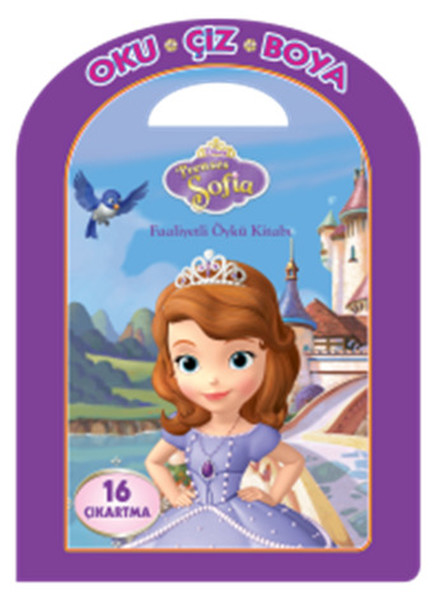 Disney Oku Çiz Boya Prenses Sofia Faaliyetli Öykü Kitabı