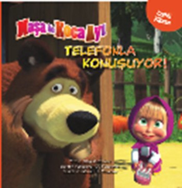 Maşa ile Koca Ayı Telefonla Konuşuyor