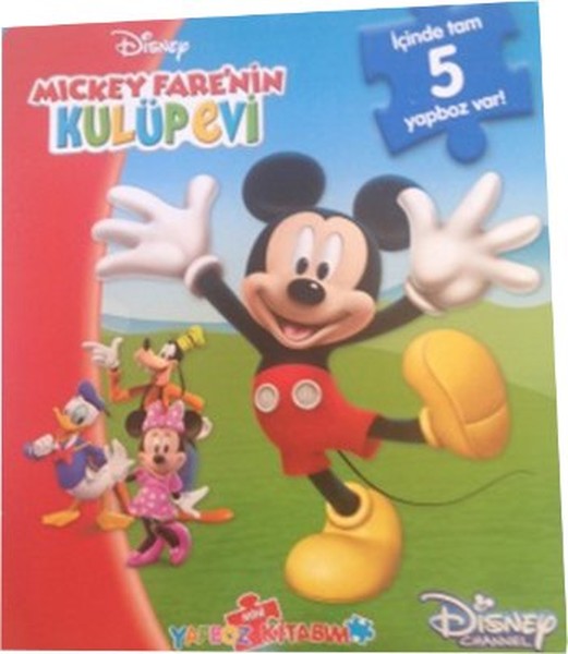 Disney Mickey Farenin Kulüpevi Mini Yapboz Kitabım