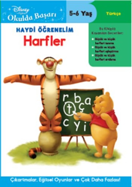 Okulda Başarı Haydi Öğrenelim Harfler 5 6 Yaş