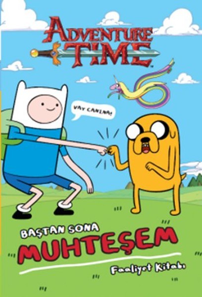Adventure Time Baştan Sona Muhteşem Faaliyet Kitabı