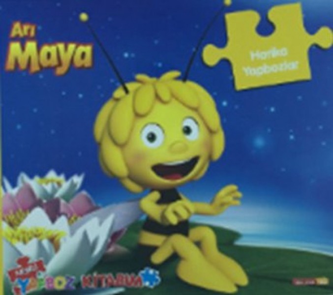 Arı Maya Neşeli Yapboz Kitabım
