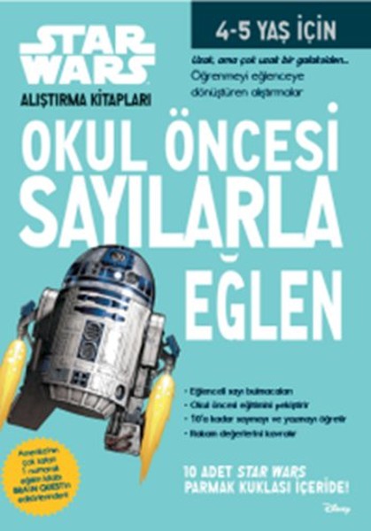 Starwars Alıştırma Kitapları Okul Öncesi Sayılarla Eğlen