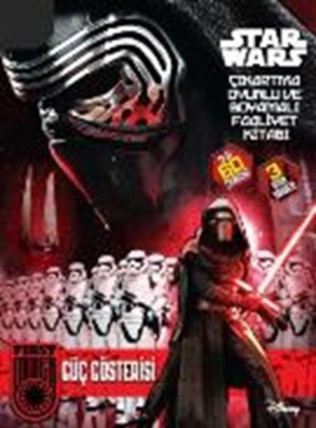 Disney Starwars Çıkartma Oyunlu ve Boyama Faaliyet Kitabı