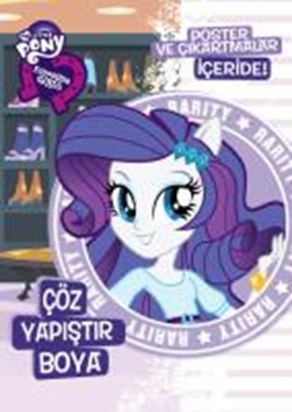 My Little Pony EQ Girls Çöz Yapıştır Boya 2